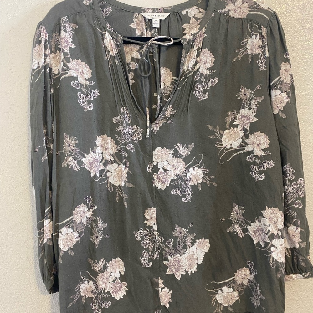 Lucky Brand Floral top.